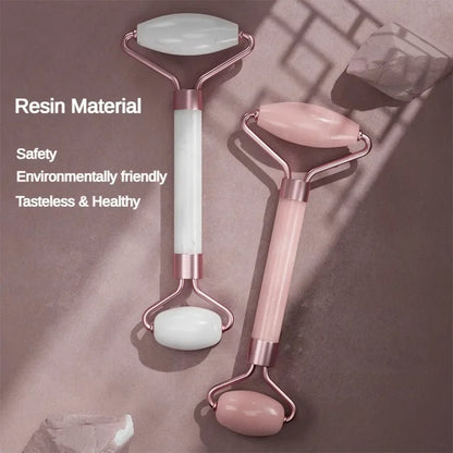 Face Lift Sculpting Set – Jade Roller + Gua Sha for Instant Glow