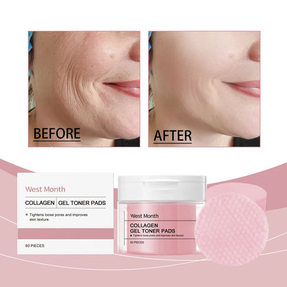 Collagen Glow Toner Pads – Lift, Firm & Smooth Your Skin
