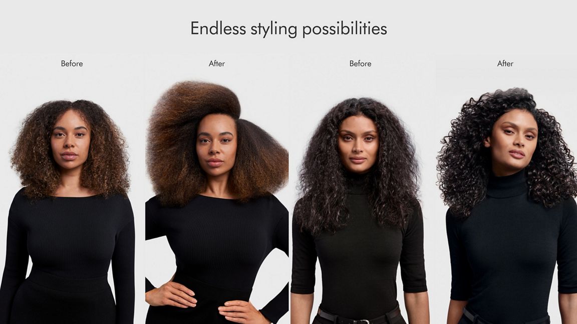 Airwrap i.d.™ multi-styler and dryer Curly+Coily